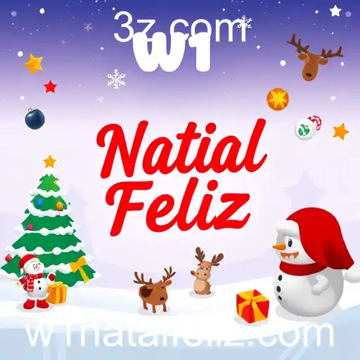 Explosão de Popularidade do Jogo W1 Natal Feliz
